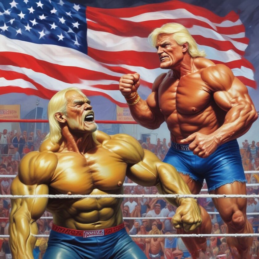 Donald Trump, Hulk Hogan, U.S. election, Republican National Convention, Milwaukee, America, Hulkamania ,Republican Party