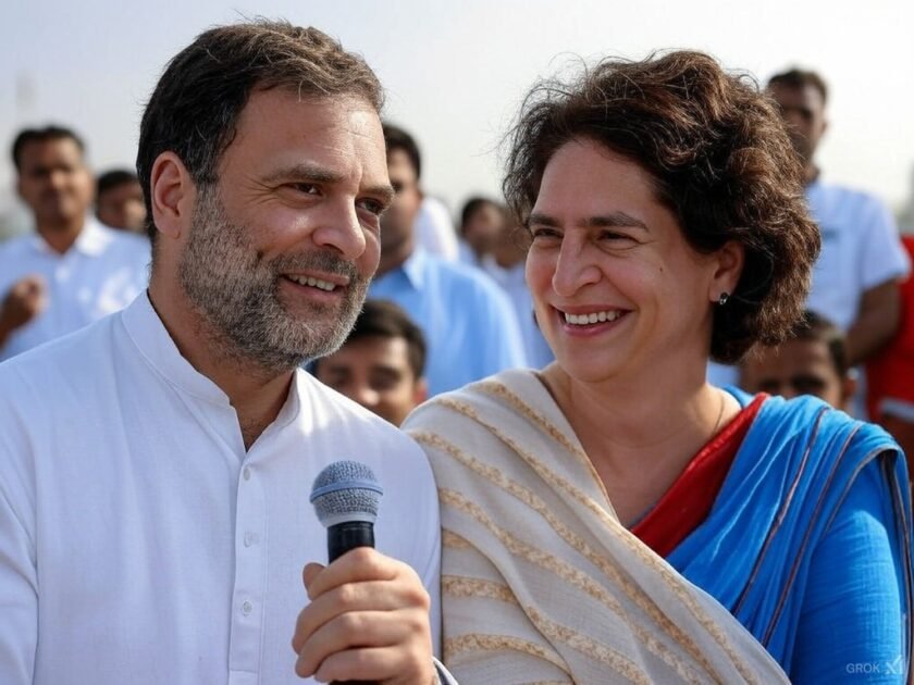 Rahul-Priyanka Blitz