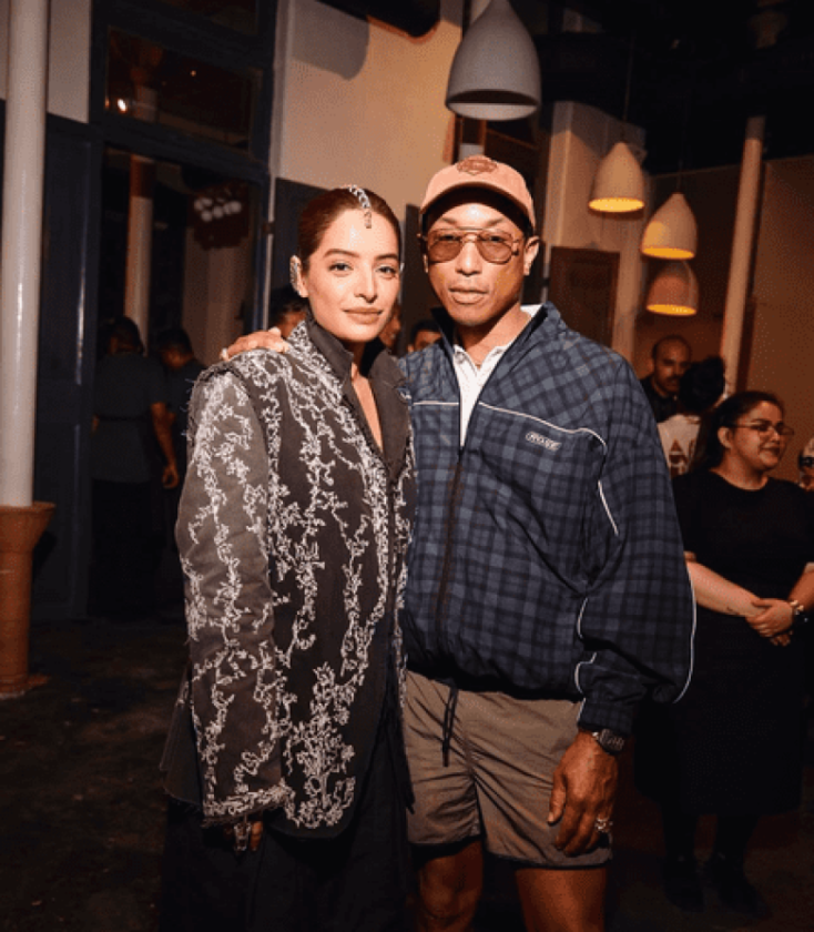 Lisa Mishra Meets Pharrell Williams