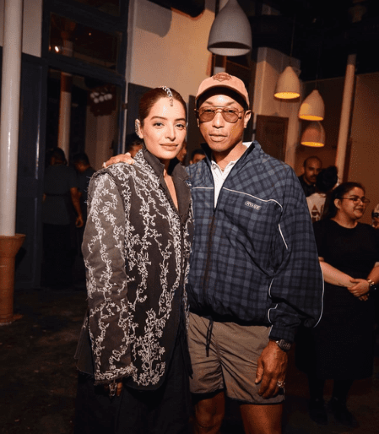 Lisa Mishra Meets Pharrell Williams