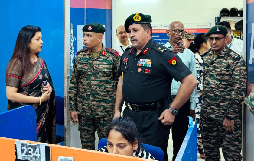 Major General Manoj Tiwari Visits Lucknow