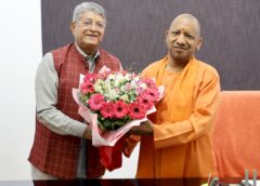 Ayodhya MLA Ved Prakash Gupta Meets CM Yogi Adityanath on Birthday, Discusses Development Works