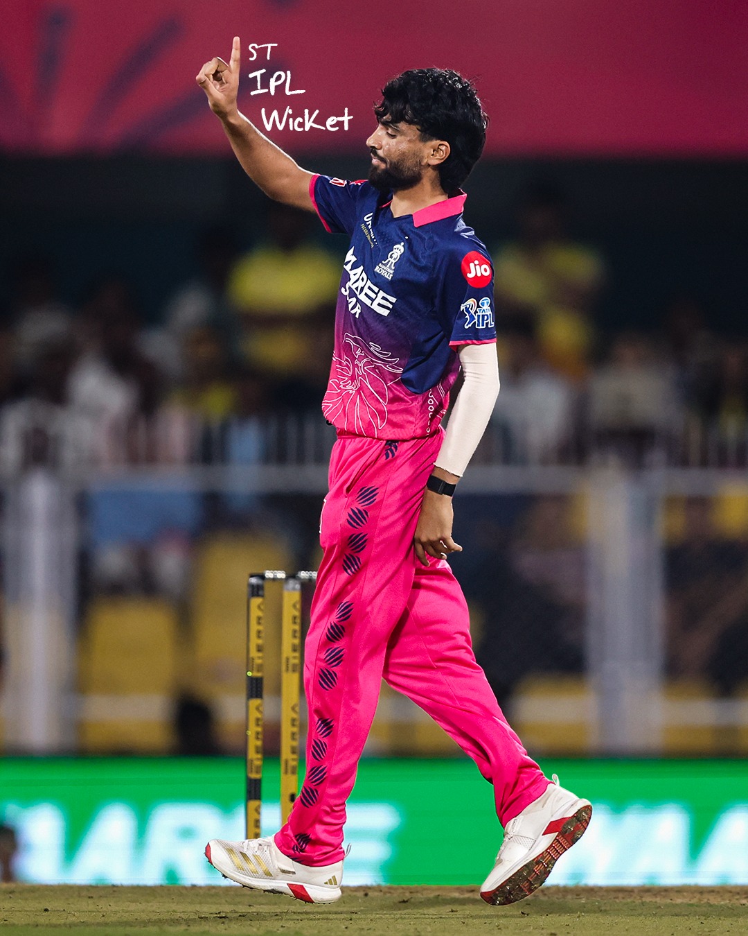 Brijesh Sharma , Brijesh Sharma IPL debut, Rajasthan Royals pacer, Jammu and Kashmir cricketer, Brijesh Sharma RR vs CSK, right-arm medium pacer, IPL 2026 auction, Brijesh Sharma base price 30 lakh, son of a labourer, Dandial Udhampur cricketer, Bengal Pro T20 League 2025, Smashers Malda 11 wickets, Deepak Punia Unique Sports Club, Brijesh Sharma bowling figures 1/17, Riyan Parag RR captain, RR vs CSK Guwahati Barsapara Stadium, J&K to Rajasthan Royals journey, Brijesh Sharma stats IPL 2026, Rajasthan Royals playing XI March 2026.