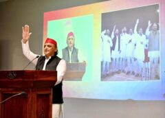 Grand Opening of GPS-6 Night Cricket Tournament in Gonda; Akhilesh Yadav Announces Stadium Construction