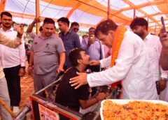 A.K. Sharma Distributes Free Assistive Devices to Divyangjan and Senior Citizens, Bringing Smiles to Thousands in Mau