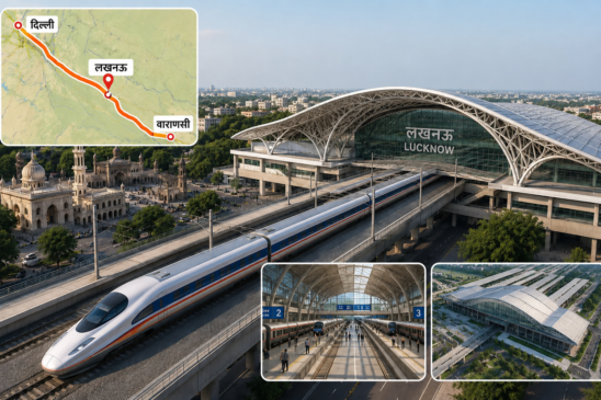 Lucknow Bullet Train Station Location Under Final Review; Four Sites in ...