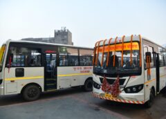 A.K. Sharma Launches Rural Bus Service in Mau, Boosting Connectivity
