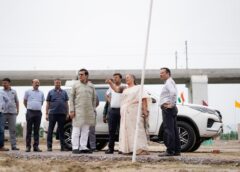 A.K. Sharma Inspects Drain Construction and Desilting Works in Lucknow, Stresses Timely Completion Before Monsoon